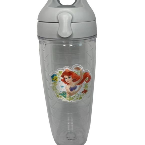 Tervis Disney The Little Mermaid Embroidered Patch 24oz Lid Loop RARE HTF - Picture 1 of 10